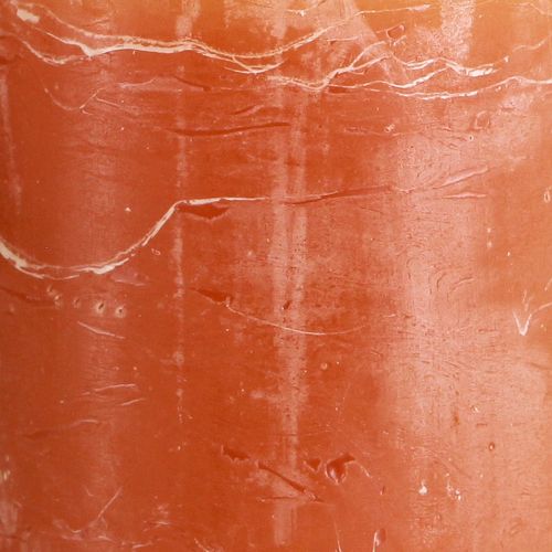Artikel Pelarljus mörkorange enfärgade Sunset 85×120mm 2 st