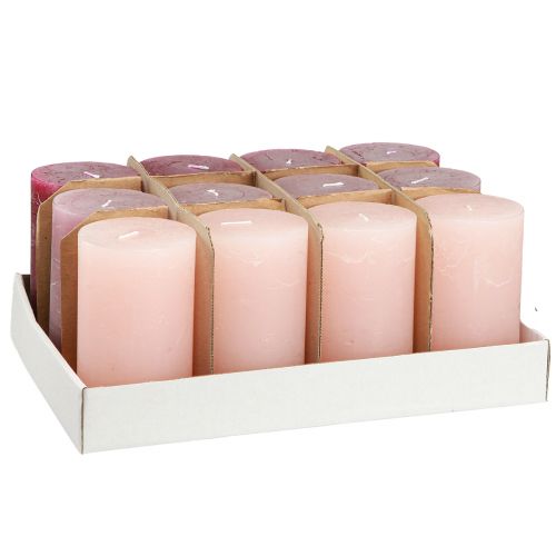 Artikel Pelarljus enfärgade 3 färger Bär 70×120mm 12 st