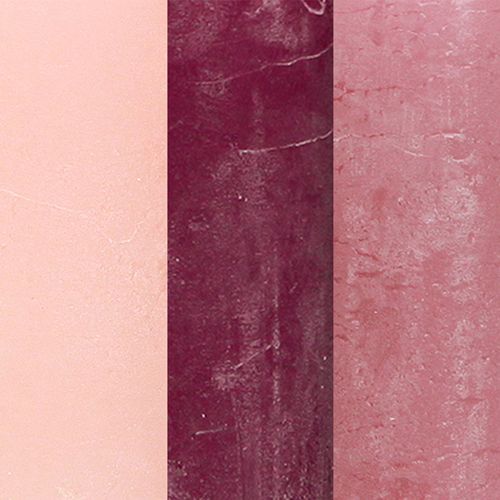 Artikel Pelarljus enfärgade 3 färger Bär 70×80mm 12 st