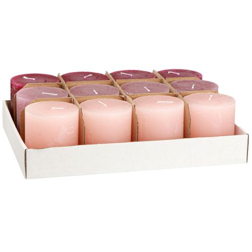 Artikel Pelarljus enfärgade 3 färger Bär 70×80mm 12 st