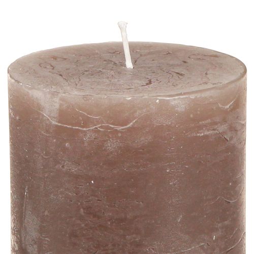 Artikel Pelarljus enfärgade 3 färger brun 70×80mm 12 st
