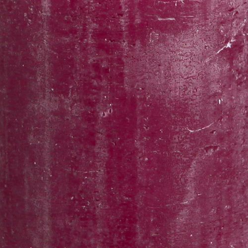 Artikel Pelarljus enfärgade Bärljus lila 60×80mm 4 st