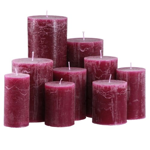 Pelarljus färgade Berry Olika storlekar