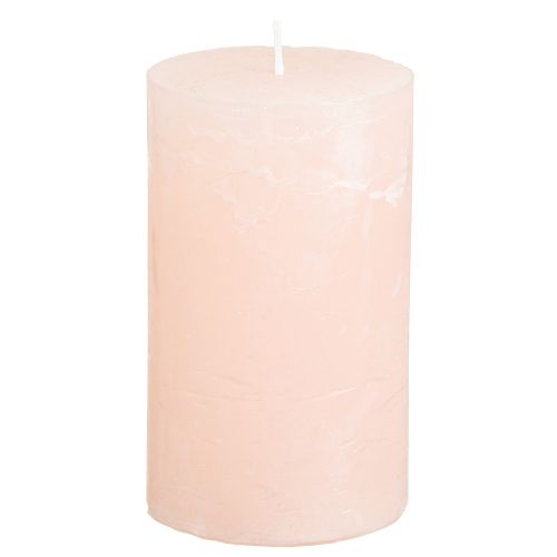Artikel Pelarljus Enfärgade Ljusrosa Ljus Rosa 60×100mm 4 st