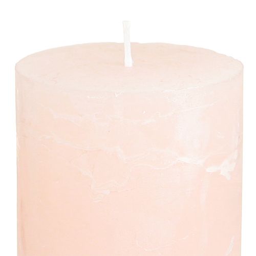 Artikel Pelarljus Enfärgade Ljusrosa Ljus Rosa 60×100mm 4 st