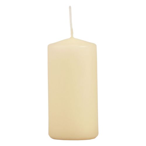 Pelarljus kräm adventsljus ljus 100/50mm 24 st