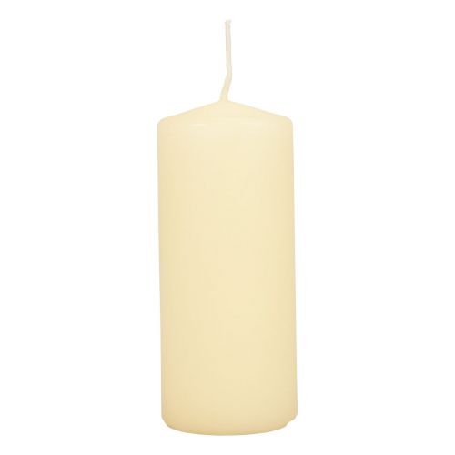 Floristik24 Pelarljus kräm Adventsljus ljus 120/50mm 24 st