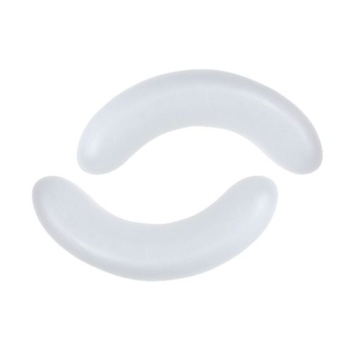 Polystyren månhalva L25cm B6cm 2st