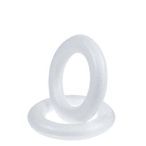 Floristik24 Styrofoam ring Ø15cm liten 2st