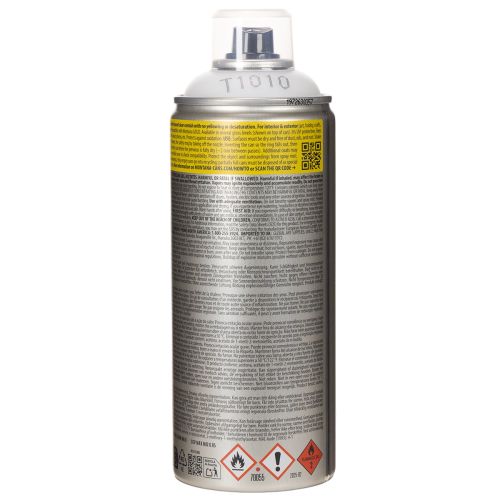 Klar matt spraylack, UV-resistent, syrafri, Montana-burkar, 400 ml | Floristik24.se
