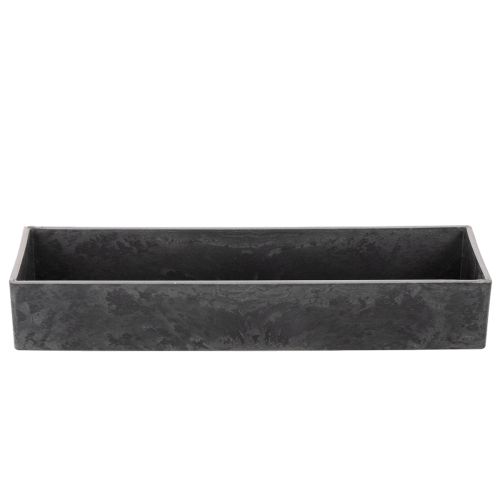 Rektangulär bricka med handtag, dekorativ bricka för bord, 32 cm | Floristik24.se