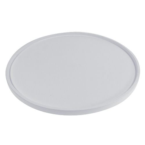Floristik24 Rund bricka vit Ø39cm