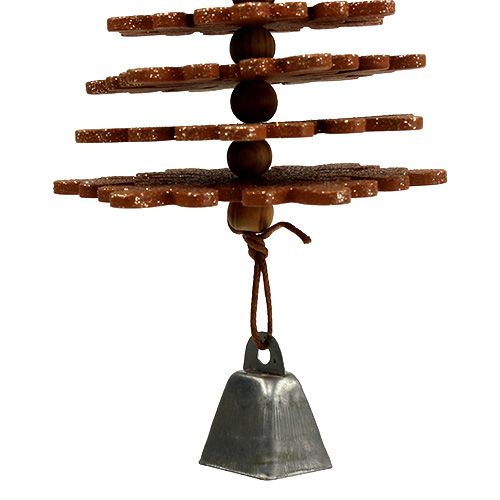 Artikel Julgran att hänga, juldekorationer, juldekorationer koppar H12cm 29cm