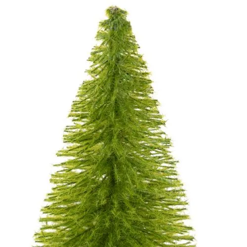 Konstgjord julgran med träfot, liten, 16 cm, 6 stycken | Floristik24.se