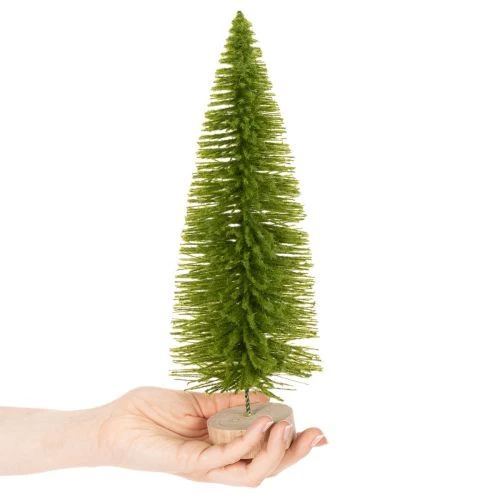 Konstgjord julgran, dekorativ gran för bordsdekoration, 31 cm, 3 stycken | Floristik24.se