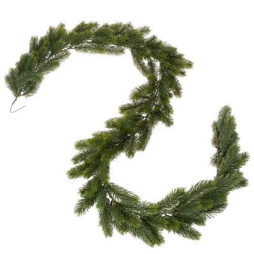 Konstgjord grangirlang, grön, för festlig dekoration, 180 cm | Floristik24.se