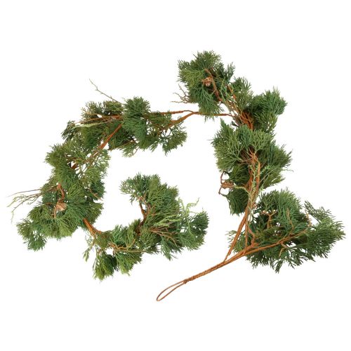 Artikel Grangirlang Julgirlang konstgjorda växter grön 160cm