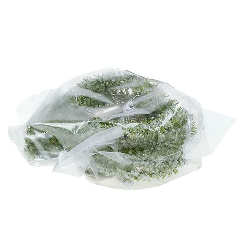 Floristik24 Granhjärta att hänga med ängel 8cm grön 6st