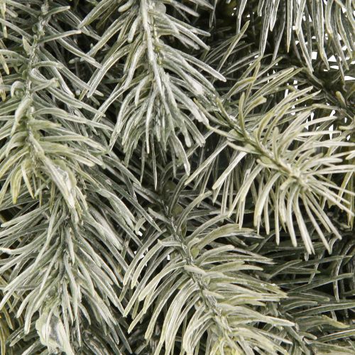 Floristik24 Grankrans iskall dekorativ krans grangrön konstgjord Ø40cm