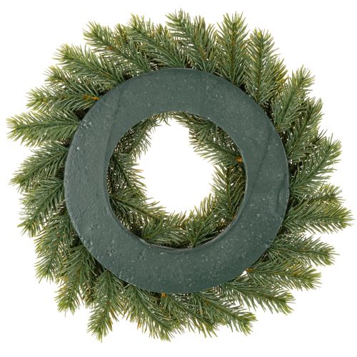 Konstgjord grankrans med kottar för dörr eller bord, 30 cm | Floristik24.se