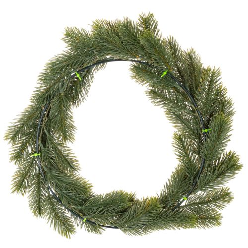 Konstgjord grangrön krans för dörrdekoration, 35 cm | Floristik24.se
