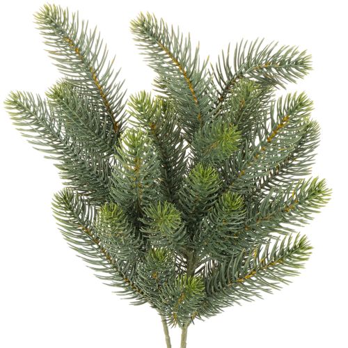 Konstgjord grangren, festlig fönsterdekoration, 50 cm, 3 stycken