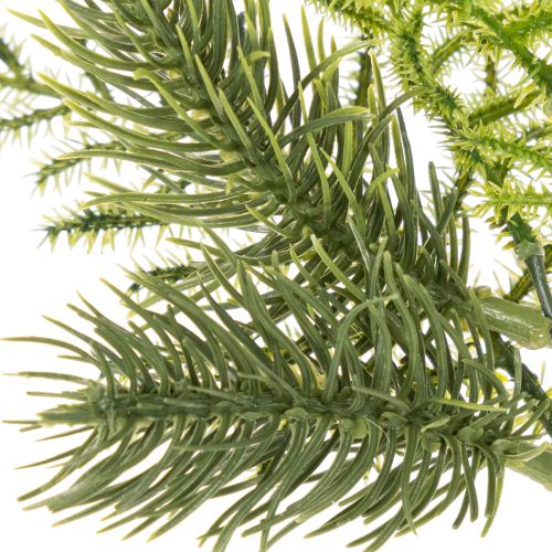 Konstgjord grangren för festlig dekoration, 22 cm, 2 stycken | Floristik24.se