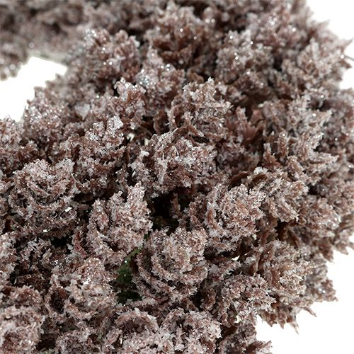 Floristik24 Kottekrans Ø25cm med glitter