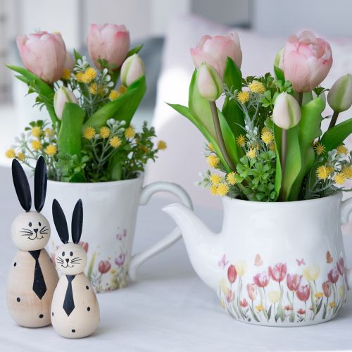 Artikel Kaffemugg med färgglada blommor för en mysig start på dagen 10,5 cm