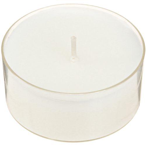 Artikel Värmeljus maxi med transp. Boett vit 54mm 16 st