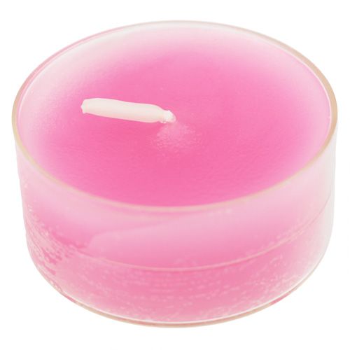 Floristik24 Värmeljus rosa 18 st