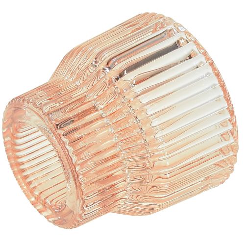 Artikel Värmeljusglas värmeljushållare tonat glas Ø5,5cm H5cm 2st