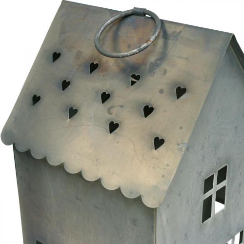 Floristik24 Lichthaus värmeljushållare Metall värmeljushus 43×17×17cm