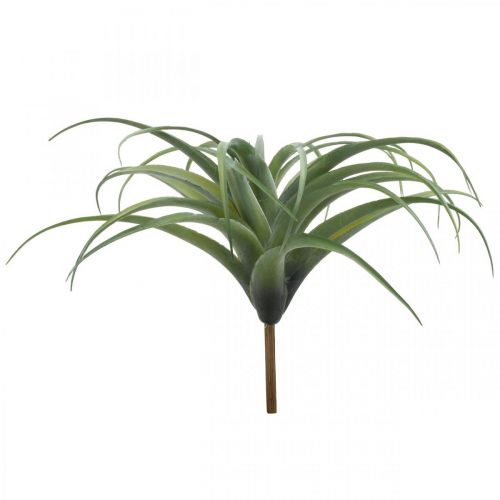Deco Tillandsia konstgjord konstgjord växt för att sticka grön Ø45cm