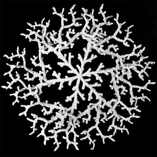 Bordsdekorationsgrenar med snö Ø40cm 1 st