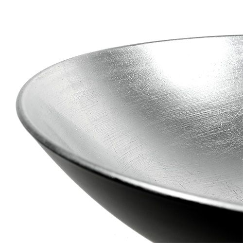 Floristik24 Bordsdekorationsskål silver Ø28cm plast