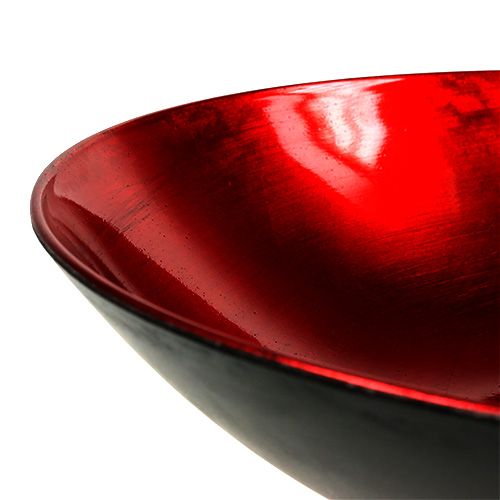 Floristik24 Bordsdekorationsskål röd Ø28cm plast