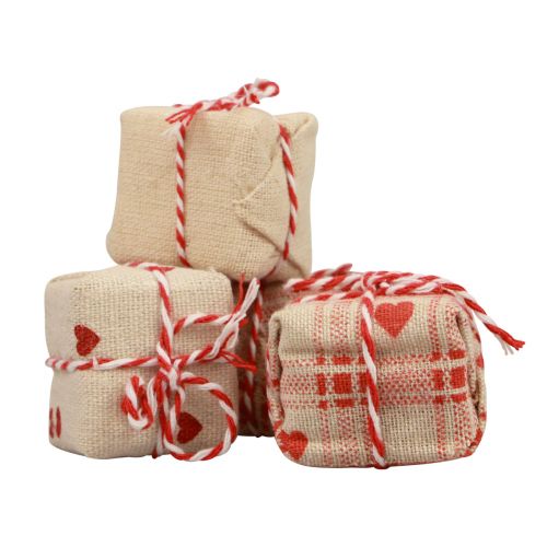 Artikel Bordsdekoration Julklappspaket dekoration 3,5cm 9 st