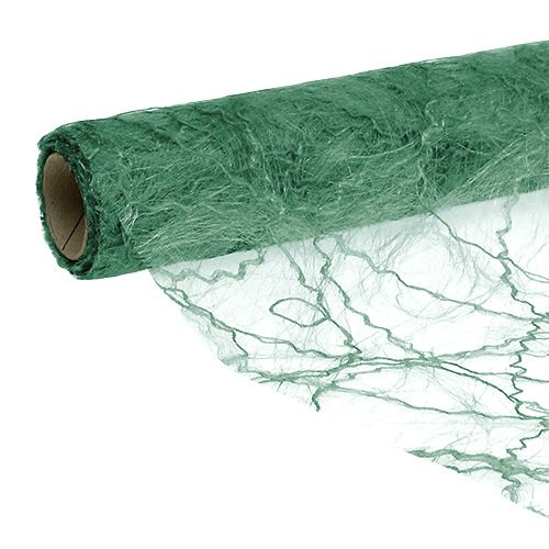 Floristik24 Bordslöpare Sizotwist Mörkgrön 30cm 5m
