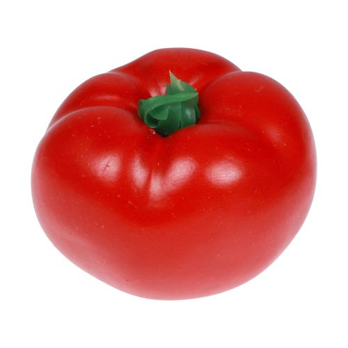 Tomatdekoration konstgjorda röda matdockor 8cm
