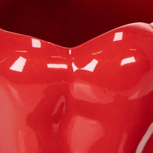 Artikel Paprika i keramik för modern köksinredning, lämplig för alla inredningsstilar, 13 cm, 2 stycken