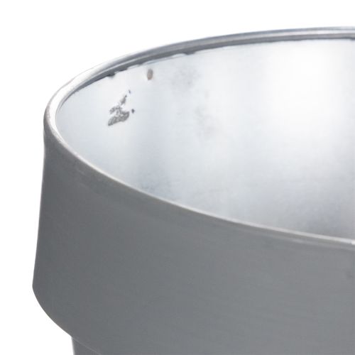 Artikel Blomkruka med delikat vildblomsdesign, praktisk användning på balkong eller terrass, 15 cm, 3 delar