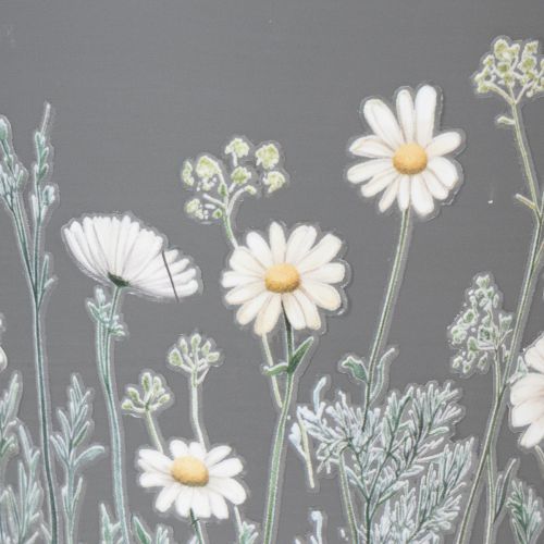 Artikel Blomkruka med prästkragemotiv för elegant inredning, 11 cm, 4 delar