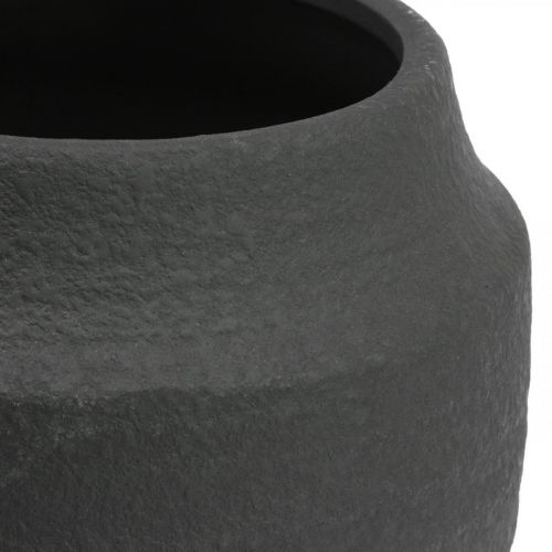 Artikel Planteringskruka Svart Keramik Blomkruka Ø23cm H19,5cm
