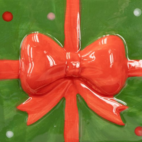 Floristik24 Keramisk kruka julklapp med fötter H11,5 cm 2 st