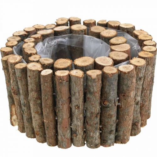 Floristik24 Plantskål runda naturliga björkgrenar Ø14/20cm set om 2