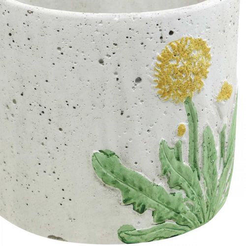 Artikel Planteringskruka betongmaskros sommardekoration blomkruka Ø12,5cm H11cm 3st