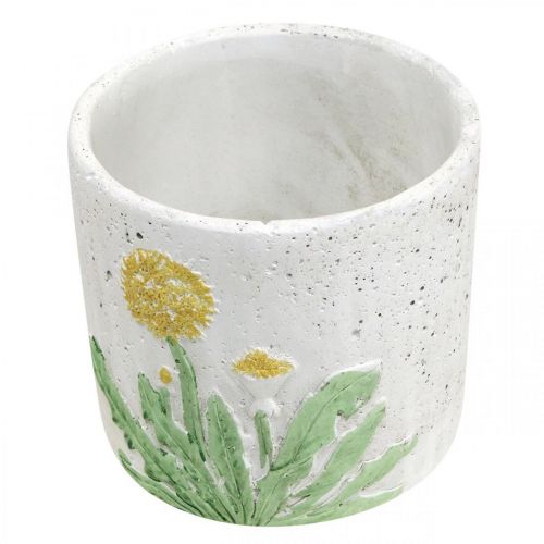 Artikel Planteringskruka betongmaskros sommardekoration blomkruka Ø12,5cm H11cm 3st