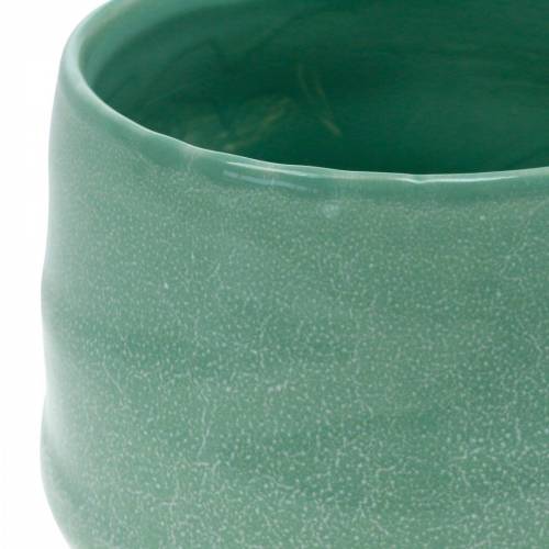 Floristik24 Keramikkruka, växtskål, korrugerad keramikkruka Ø16cm 2st