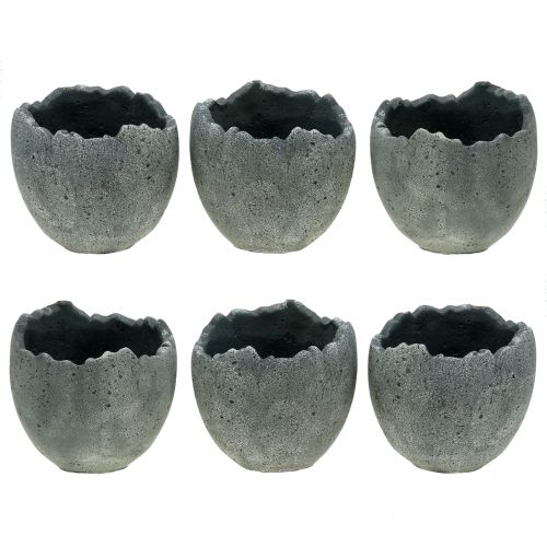 Växtkruka äggskal Ø12cm H11.5cm 6st